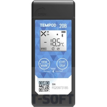 Tempod 20B rejestrator temperatury z Bluetooth