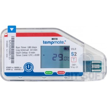 TempMate®-S1 disposable temperature data logger