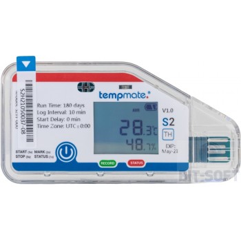 TempMate®-S1 disposable temperature data logger