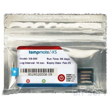 tempmate.®-XS- Jednorazowy rejestrator temperatury