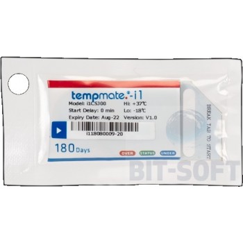 tempmate.®-i1- Jednorazowy wskaźnik temperatury